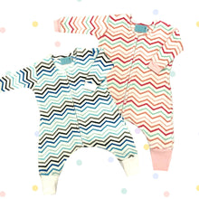 Cargar imagen en el visor de la galería, Saquito para Dormir con Mangas zigzag