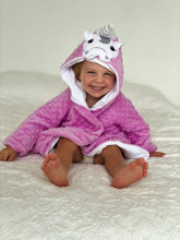 Cargar imagen en el visor de la galería, tierno bebe toalla bata natacion clase de natacion bebe