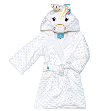 Bata de Baño Unicornio Blanco