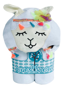 Toalla Llama (disponible en blanco o aqua)